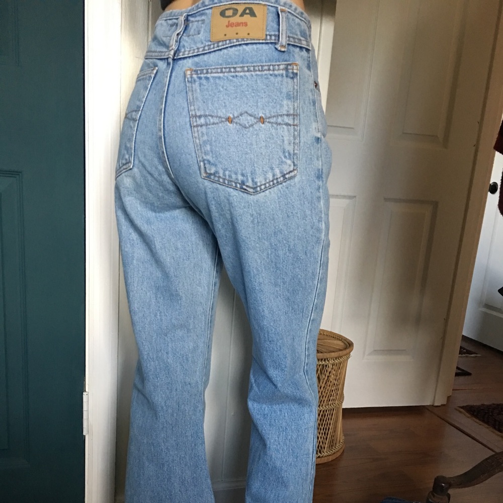Vintage OA jeans fit more like a size 2